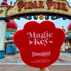 Disney Red Magic Key Holder Paw Pad 3 included.